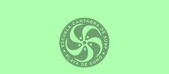 Logo Escuela Cántabra de Surf de Somo